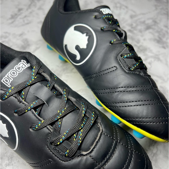 Puma ProCat Pitch Soccer Outdoor Laced Leather Lightweight Cleats Unisex EUC - Picture 10 of 10